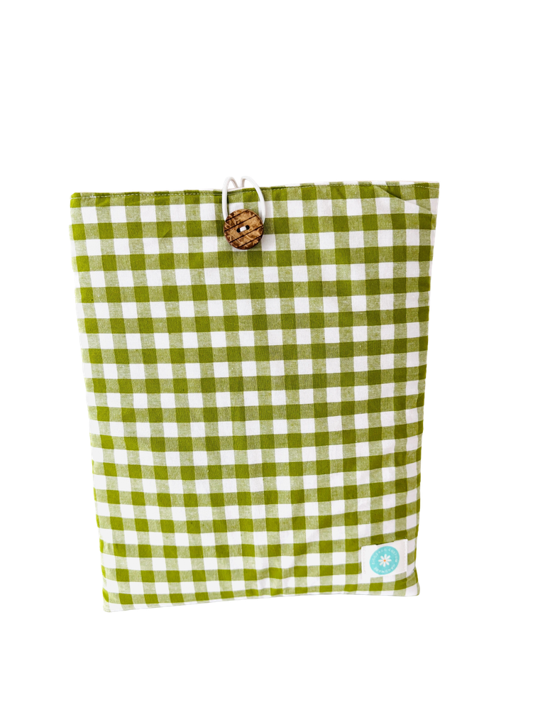 Funda de libro verde 