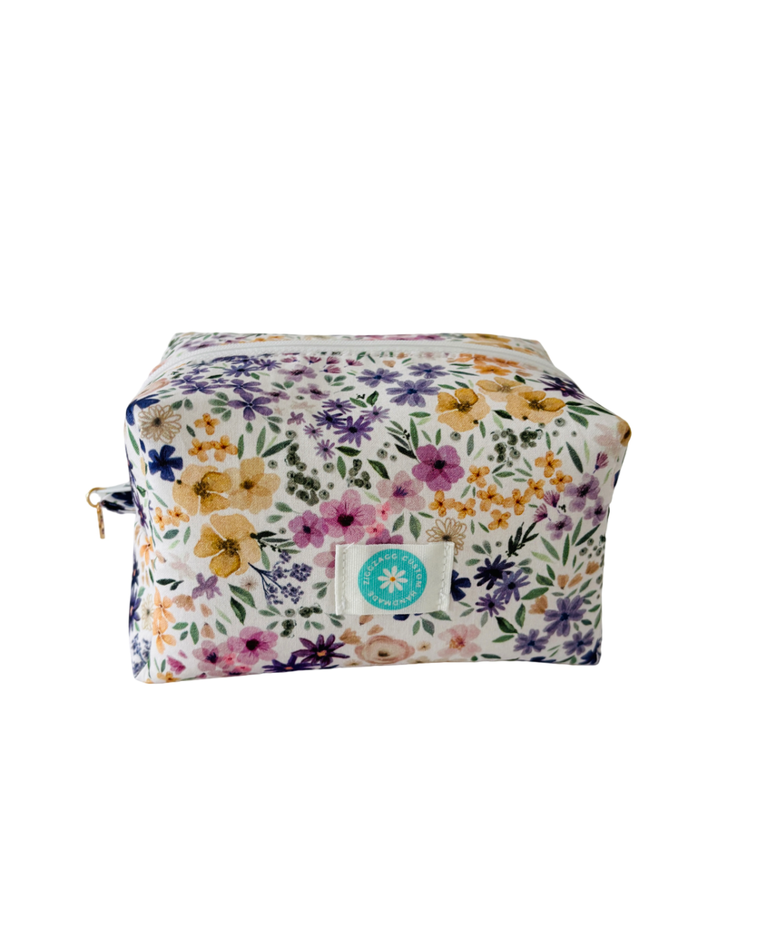 Neceser box flores Lila (Morado)