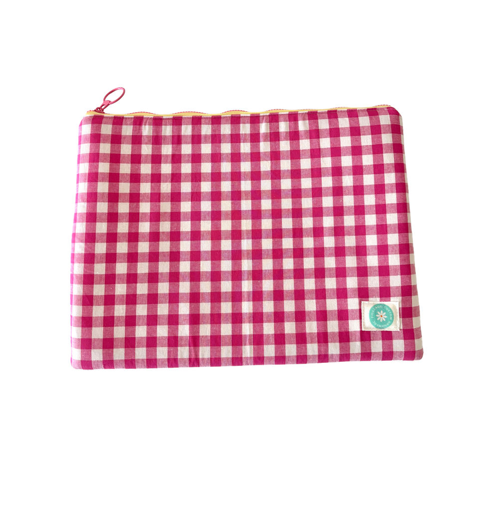 Funda tablet rosa eléctrico